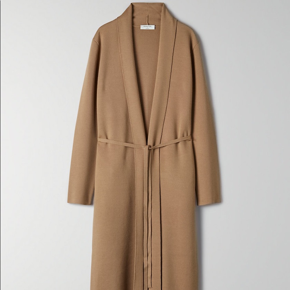 Aritzia babaton Kirby sweater constant caramel